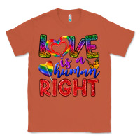Copper Love İs a Human Right Classic Tee - BundleAndBundleShop