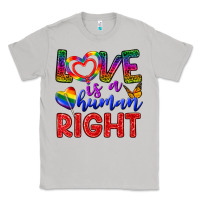 Moon Dust Love İs a Human Right Classic Tee - BundleAndBundleShop