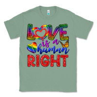 Sage Love İs a Human Right Classic Tee - BundleAndBundleShop