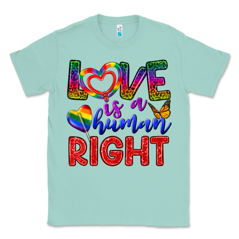 Love İs A Human Right Classic Tee by BundleAndBundleShop | Teevron