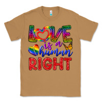 Toasted Coconut Love İs a Human Right Classic Tee - BundleAndBundleShop