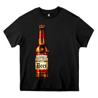 Black red beer bottle Heavy Core Tee - AdoDesignShop