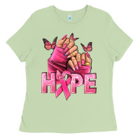 Matcha hope cancer nails Ladies Tee - NancyCooperArtShop