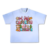 Grape Ice but first cafecito y chisme Urban Heavy Tee - LillyAllenDesigns