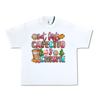 White but first cafecito y chisme Urban Heavy Tee - LillyAllenDesigns