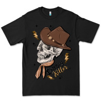 Black cowboy killer Premium Tee - MaliasSmallBusiness