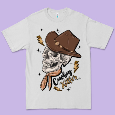 Cowboy Killer Premium Tee Designed By Maliassmallbusiness