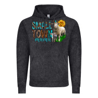 Vintage Black Small Town Mama With Sheeps Vintage Hoodie - BundleAndBundleShop