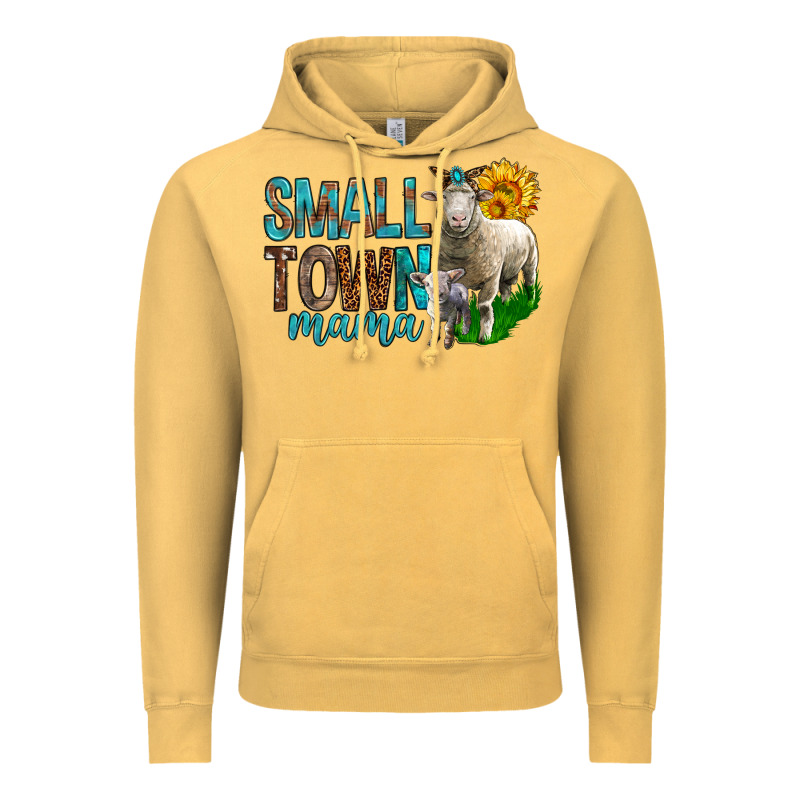 Small Town Mama With Sheeps Vintage Hoodie by BundleAndBundleShop | Teevron