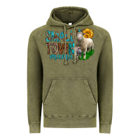 Vintage Olive Small Town Mama With Sheeps Vintage Hoodie - BundleAndBundleShop