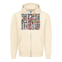 Sandshell teacher tumbler Zipper Hoodie - CowGirlArtShop