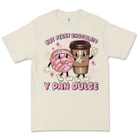 Bone but first chocolate y pan dulce Premium Tee - MaliasSmallBusiness