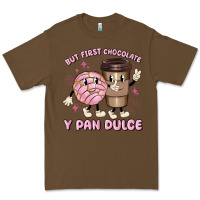 Cacao but first chocolate y pan dulce Premium Tee - MaliasSmallBusiness