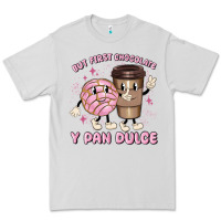 Dove Grey but first chocolate y pan dulce Premium Tee - MaliasSmallBusiness