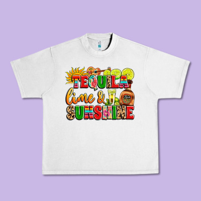 Tequila Lime And Sunshine Urban Heavy Tee Designed By Lillyallendesigns