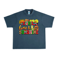 Midnight Navy tequila lime and sunshine Urban Heavy Tee - LillyAllenDesigns