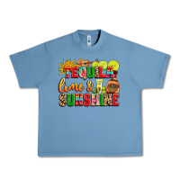 Pebble Blue tequila lime and sunshine Urban Heavy Tee - LillyAllenDesigns