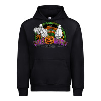 Black halloween vibes Urban Hoodie - SublimationCraftShop