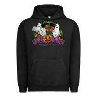 Pigment Black halloween vibes Urban Hoodie - SublimationCraftShop