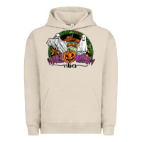 Pigment French Oak halloween vibes Urban Hoodie - SublimationCraftShop