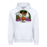 White halloween vibes Urban Hoodie - SublimationCraftShop