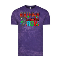 Cloud Purple birthday boy Vintage Tee - BundleAndBundleShop