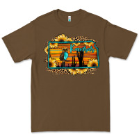 Cacao kansas owl sunset sunflower map Premium Tee - JahusDesignShop