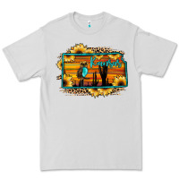 Dove Grey kansas owl sunset sunflower map Premium Tee - JahusDesignShop