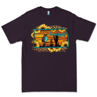Plum kansas owl sunset sunflower map Premium Tee - JahusDesignShop