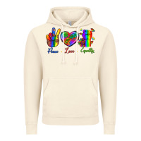 Vintage Artic Peace Love Equality Vintage Hoodie - BundleAndBundleShop
