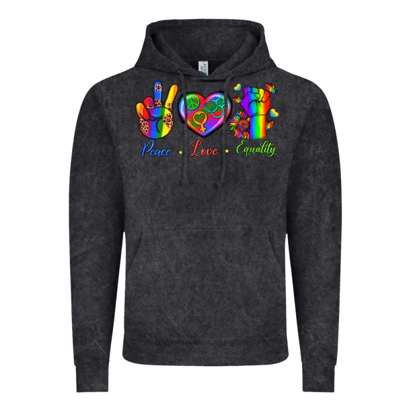 Peace Love Equality Vintage Hoodie by BundleAndBundleShop | Teevron