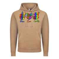 Vintage Coffee Peace Love Equality Vintage Hoodie - BundleAndBundleShop