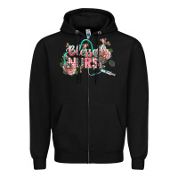 Black blessed nurse Zipper Hoodie - CowGirlArtShop