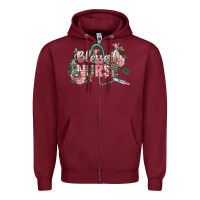 Burgundy blessed nurse Zipper Hoodie - CowGirlArtShop