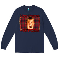 Navy Merry Christmas You Filthy Animal Long Sleeve Tee - Bettercallsaul