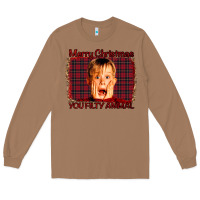 Toasted Coconut Merry Christmas You Filthy Animal Long Sleeve Tee - Bettercallsaul