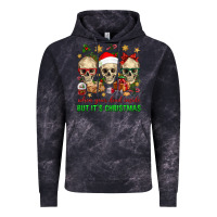 Cloud Black When Your Dead Inside But It's Christmas Vintage Hoodie - BundleAndBundleShop