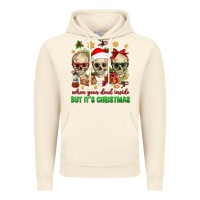 Vintage Artic When Your Dead Inside But It's Christmas Vintage Hoodie - BundleAndBundleShop
