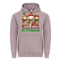 Vintage Zinc When Your Dead Inside But It's Christmas Vintage Hoodie - BundleAndBundleShop