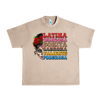 French Oak mexican sugar skull latina chingona bonita Urban Heavy Tee - LillyAllenDesigns