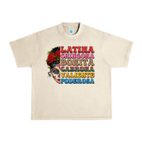 Sandshell mexican sugar skull latina chingona bonita Urban Heavy Tee - LillyAllenDesigns