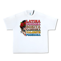 White mexican sugar skull latina chingona bonita Urban Heavy Tee - LillyAllenDesigns