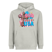 Moon Dust God Blessed the USA Heavyweight Hoodie - FaDigitalArtStudio