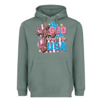 Sage God Blessed the USA Heavyweight Hoodie - FaDigitalArtStudio