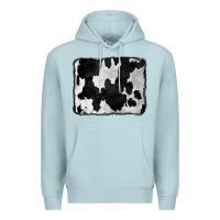 Blue Mist Cowhide Premium Hoodie - CowCowDesign