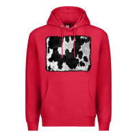 Cardinal Cowhide Premium Hoodie - CowCowDesign
