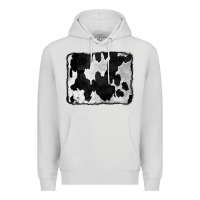 Dove Grey Cowhide Premium Hoodie - CowCowDesign