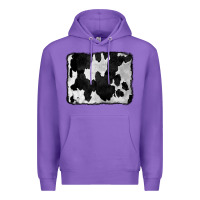 Purple Cowhide Premium Hoodie - CowCowDesign