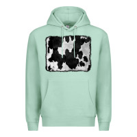 Seafoam Cowhide Premium Hoodie - CowCowDesign