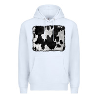 White Cowhide Premium Hoodie - CowCowDesign